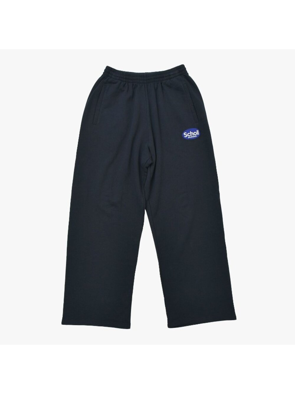 Balenciaga Scholl Baggy Sweatpants Shawl L Black Pants